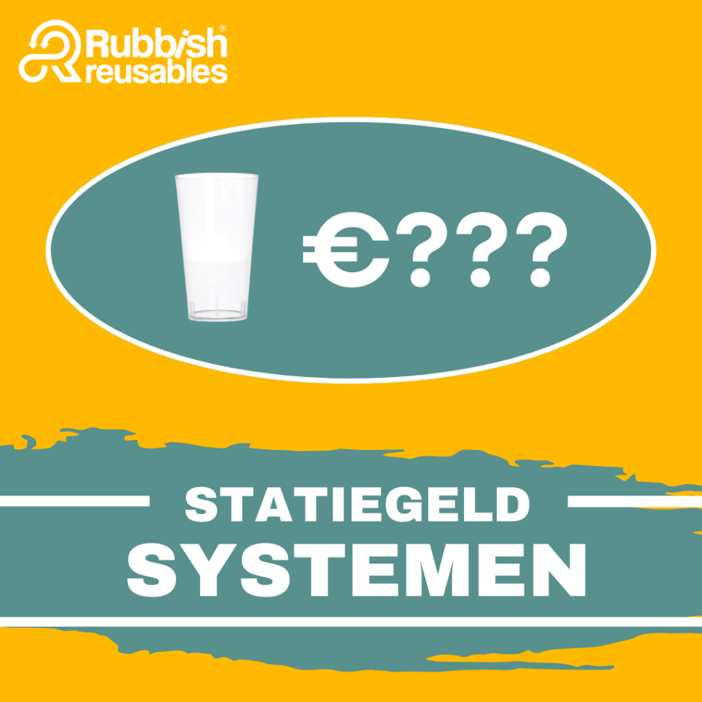 Festivalbekers statiegeld systemen