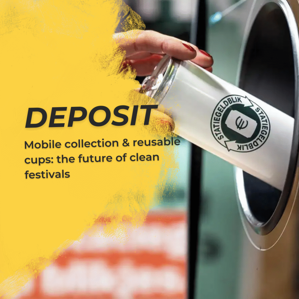 Mobile collection + reusable cups the future of clean festivals
